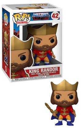 Masters of the Universe Funko POP Vinyl Figure | King Randor Metallic - Red