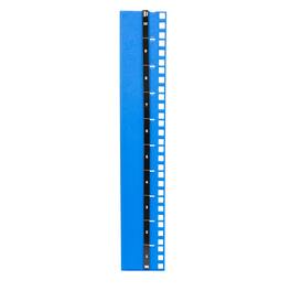 RackSolutions - Magnetic U-Space Label 2-Pack, Labels Up to 70U for Server Racks and Cabinets - Blue