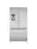 Front. Bosch - 500 Series 26 Cu. Ft. 3-Door French Door Smart Refrigerator with External Water and Ice - Stainless Steel.