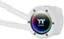 Alt View 13. Thermaltake - TH360 V2 ARGB Sync 360mm AIO Liquid Cooler (3x 120mm ARGB PWM Fans) with Mirror Rotating Cap Design - White.