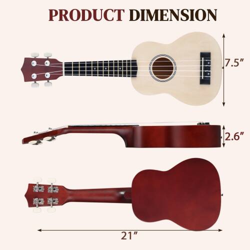 PRODUCT DIMENSION 7.5" 2.6" 21"