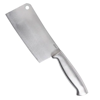 Front. Oster - Oster Baldwyn 6.25 Inch Stainless Steel Cleaver Knife.