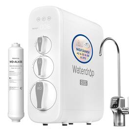 Waterdrop - G3P600 Reverse Osmosis System Extra WD-ALK35 Water Filter - White