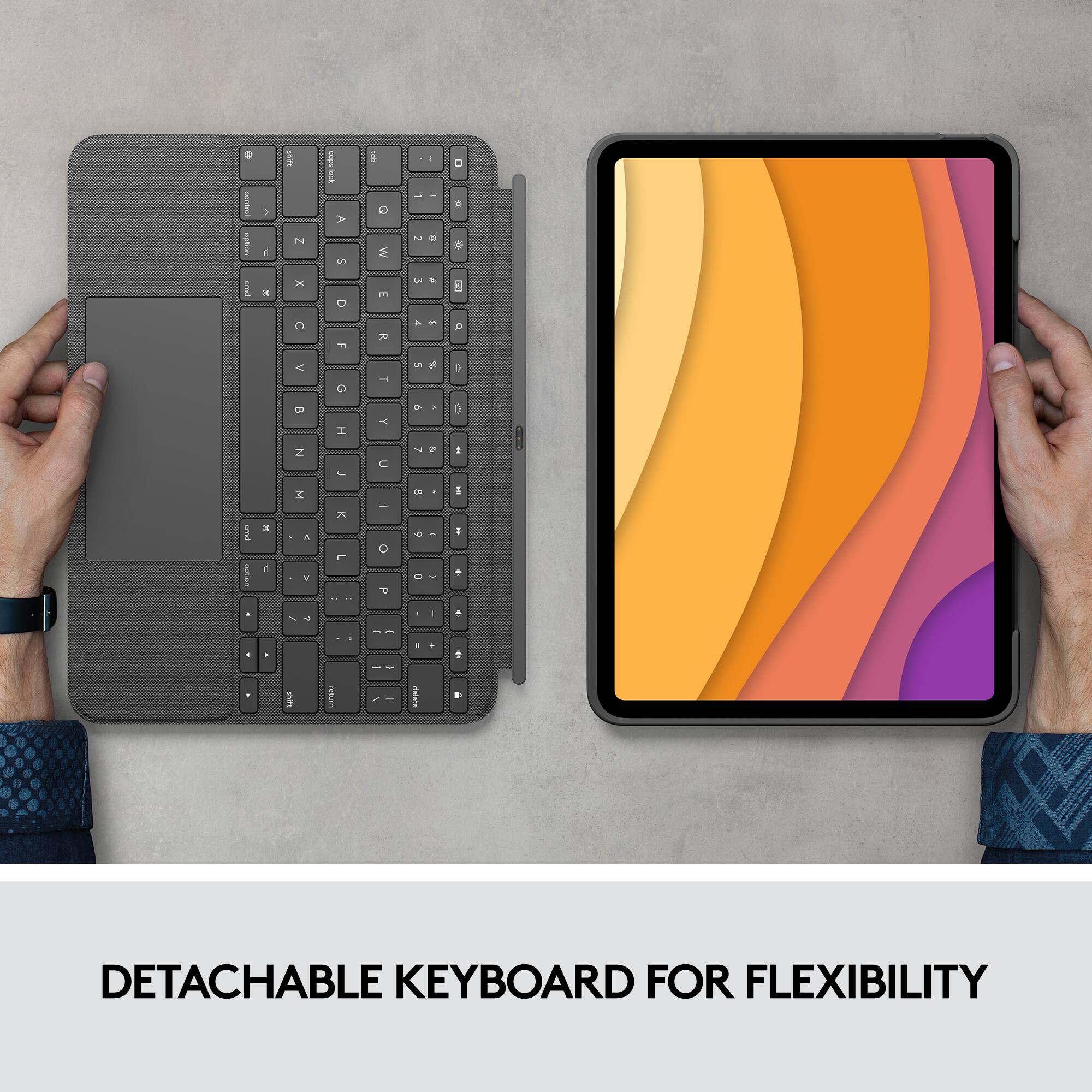 Detachable Keyboard for Flexibility