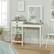 Left. Sauder - Cottage Road Vanity Dresser - Soft White.