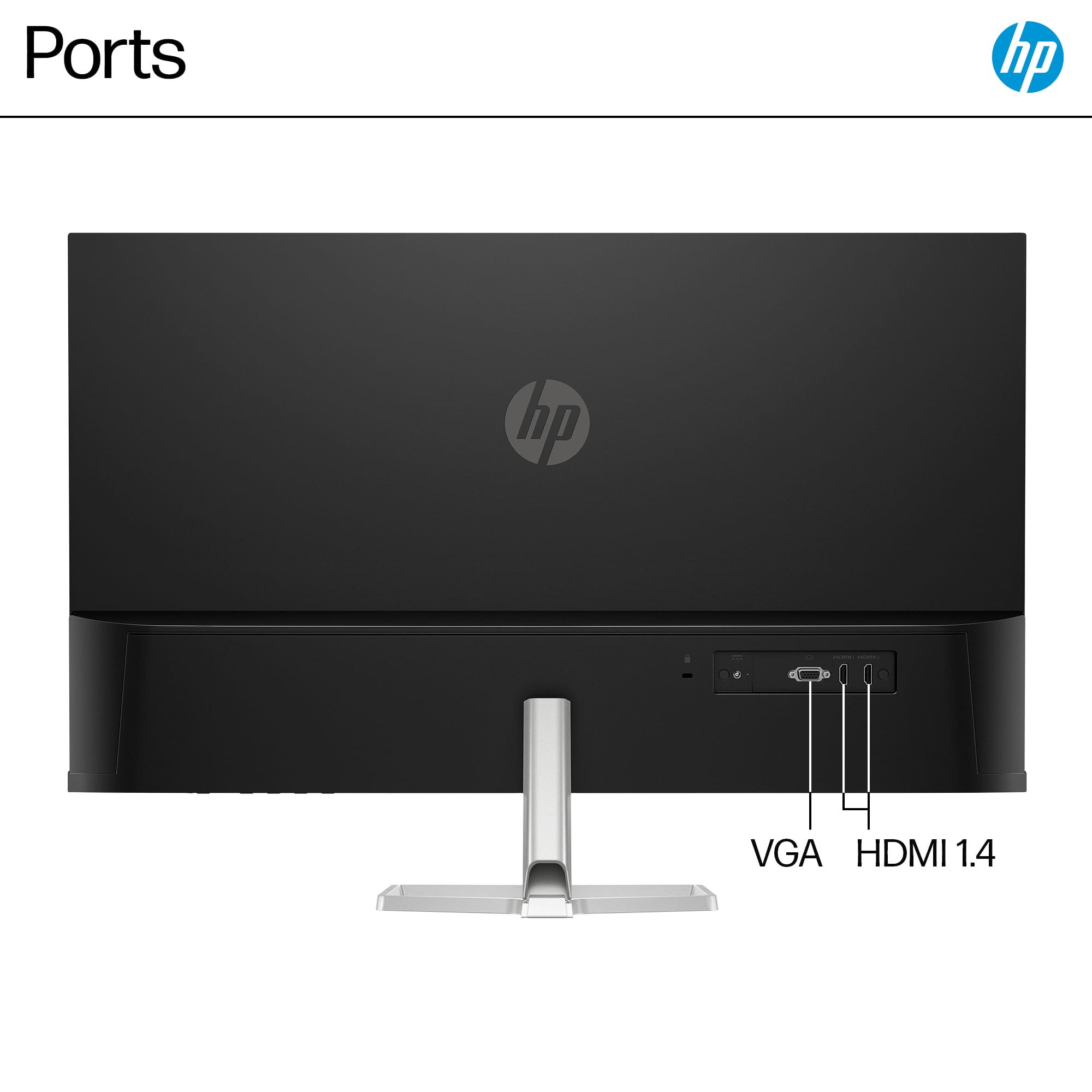Ports: HP VGA HDMI 1.4