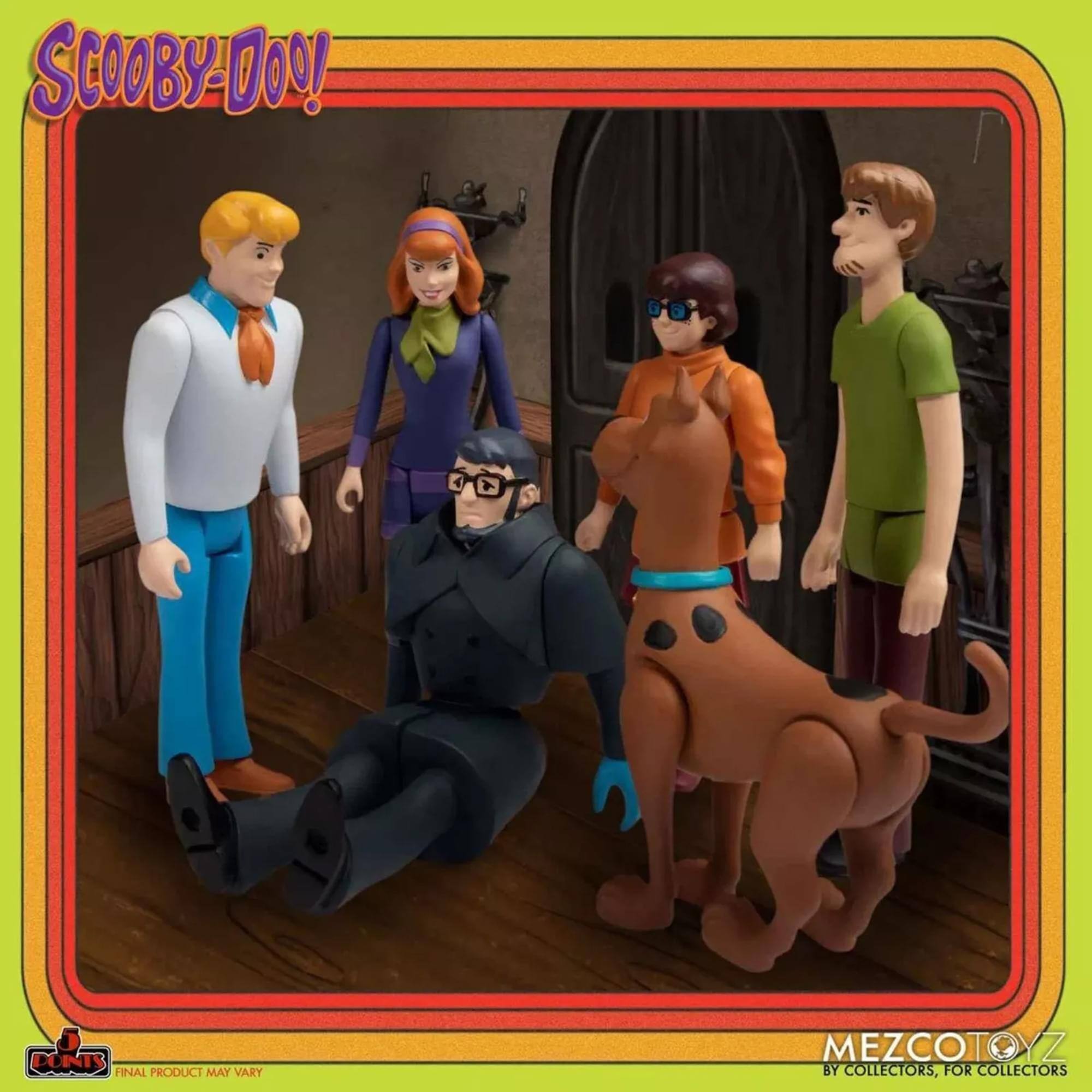 SCOOBY-DOO!  
FINAL PRODUCT MAY VARY  
MEZCO TOYZ  
BY COLLECTORS, FOR COLLECTORS