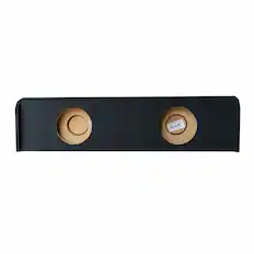 Front. SoundBox - SoundBox LCE-F013/10D, Ford F150 Crew Cab Dual 10 Subwoofer Enclosure, 2009-2024.