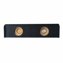 SoundBox - LCE-F013/10D, Ford F150 Crew Cab Dual 10 Subwoofer Enclosure, 2009-2024