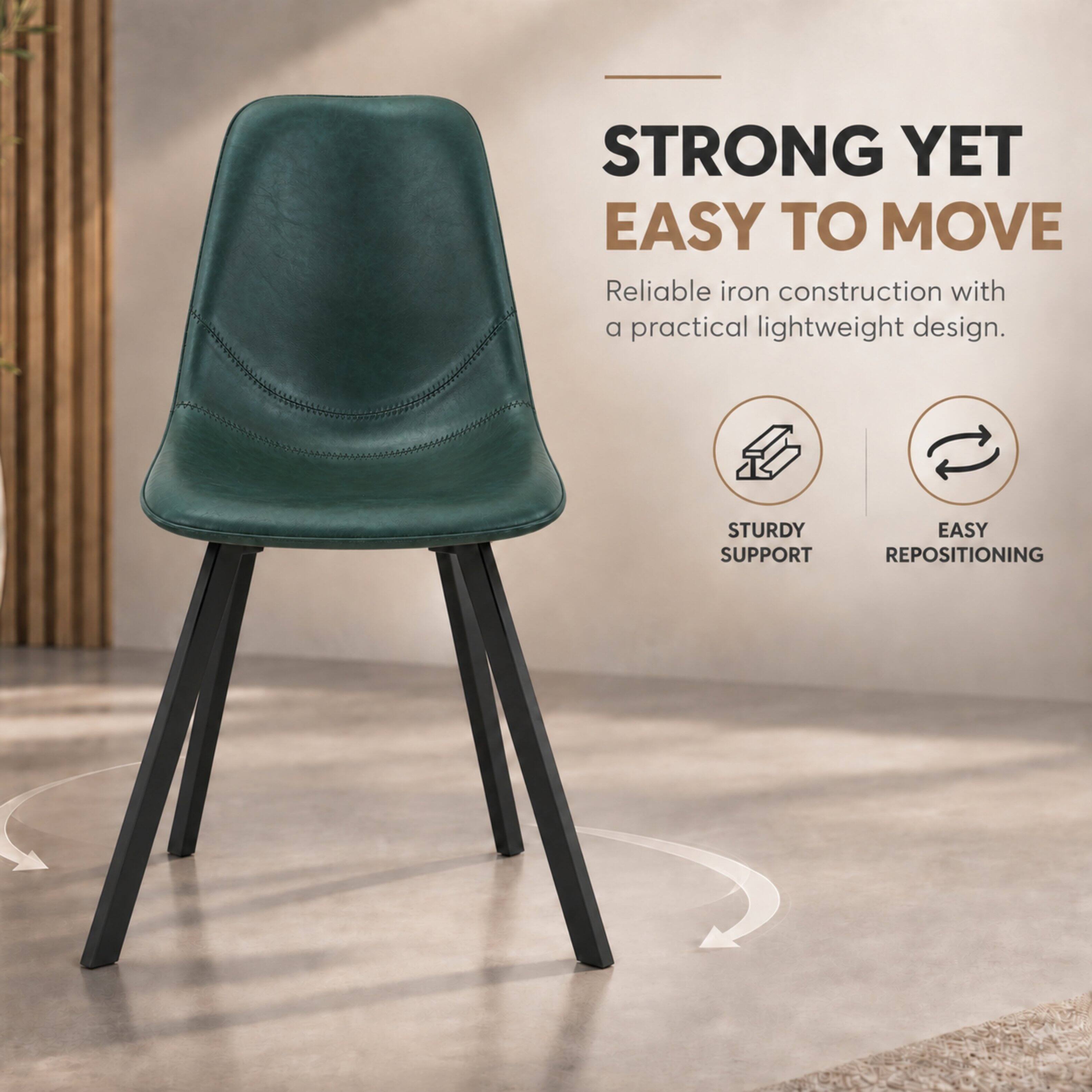 STRONG YET EASY TO MOVE  
Reliable iron construction with a practical lightweight design.  
STURDY SUPPORT  
EASY REPOSITIONING