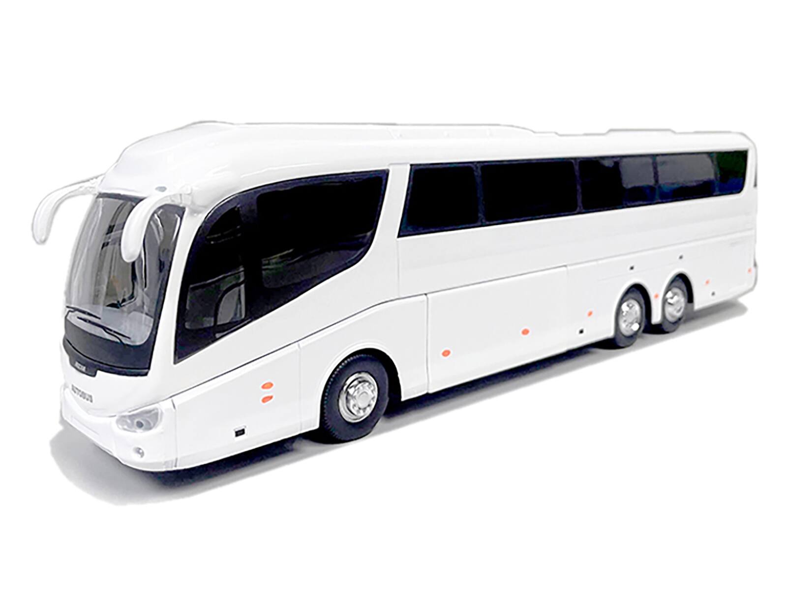Alt View 1. Cararama - Super Coach Autobus White 1/50 Diecast Model by Cararama.