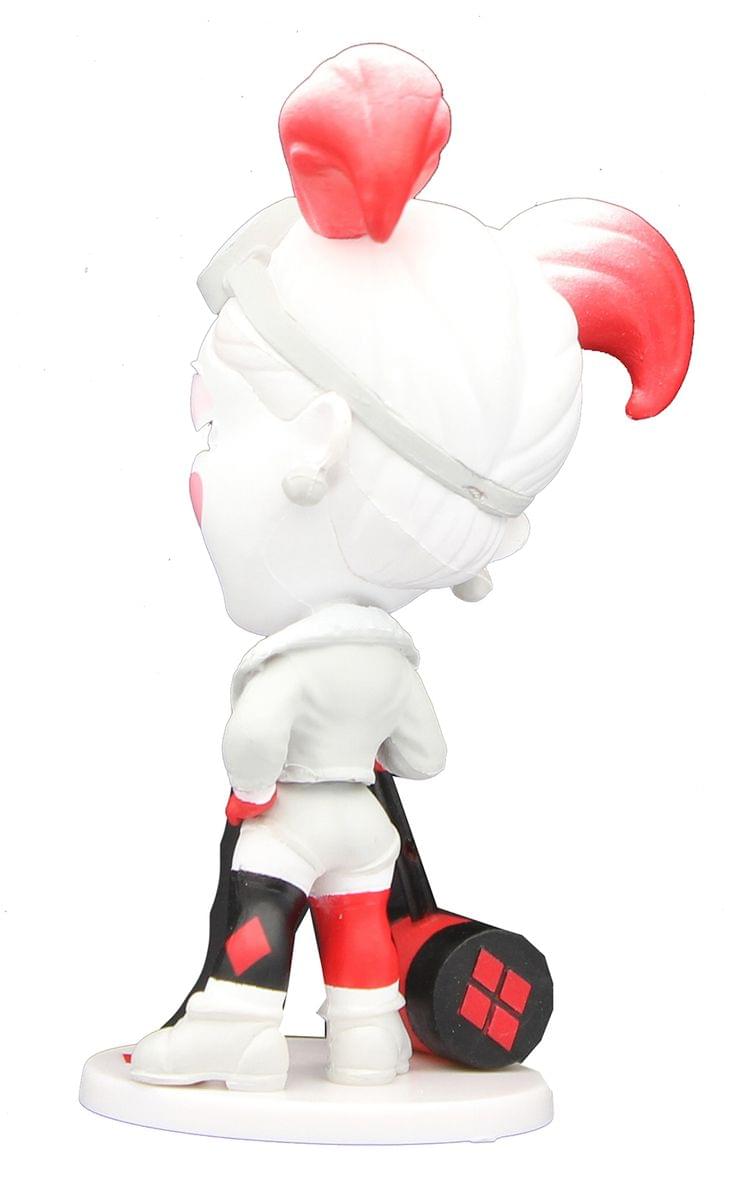Alt View 1. DC Comics - DC Lil Bombshells Harley Quinn 2.75" Mini Vinyl Figure - Red/White.