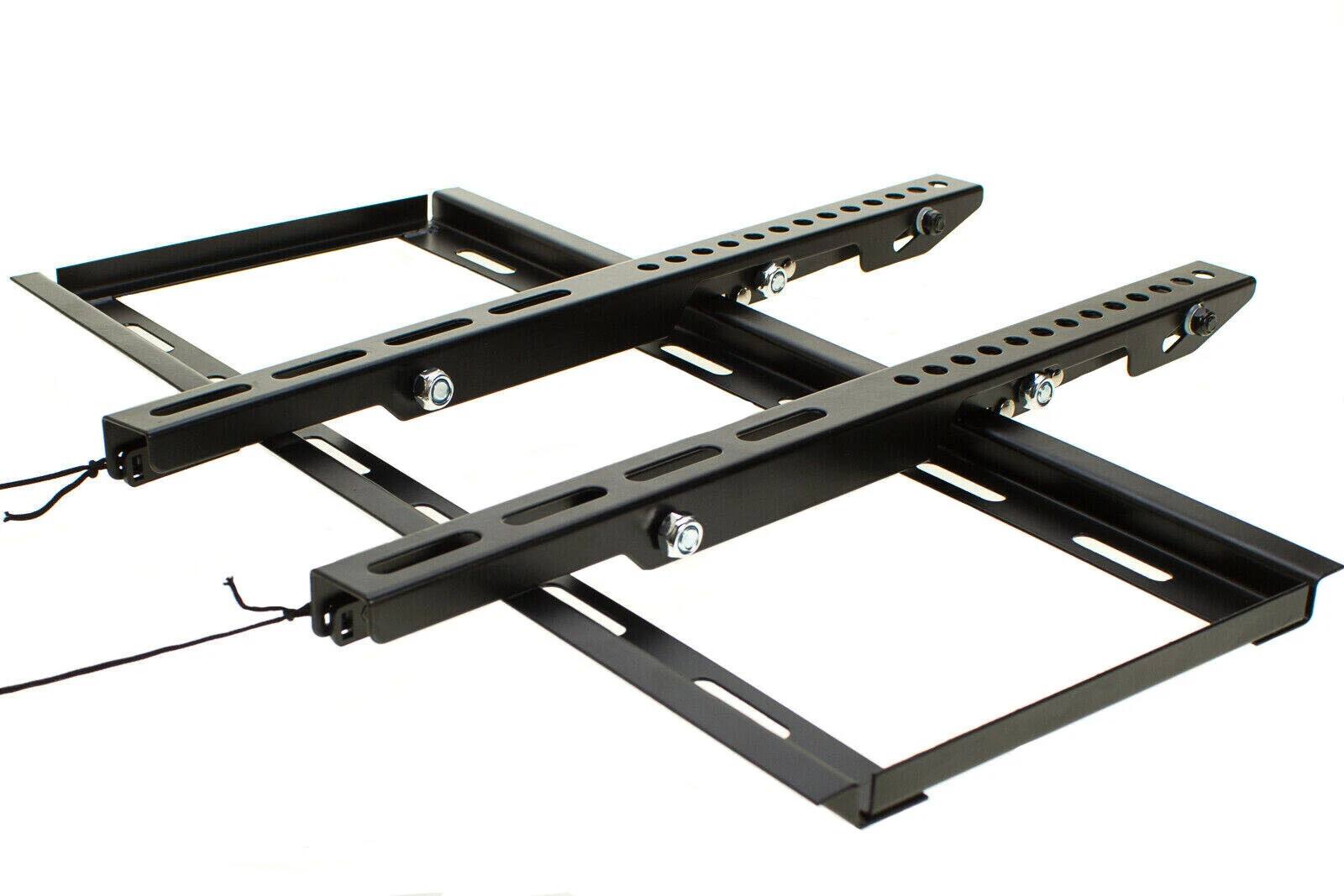 Back. Cables Direct Online - Slim Flat TV Wall Mount for 32–55" TVs, Tilt, VESA Compatible, 88 lb Capacity - Black.