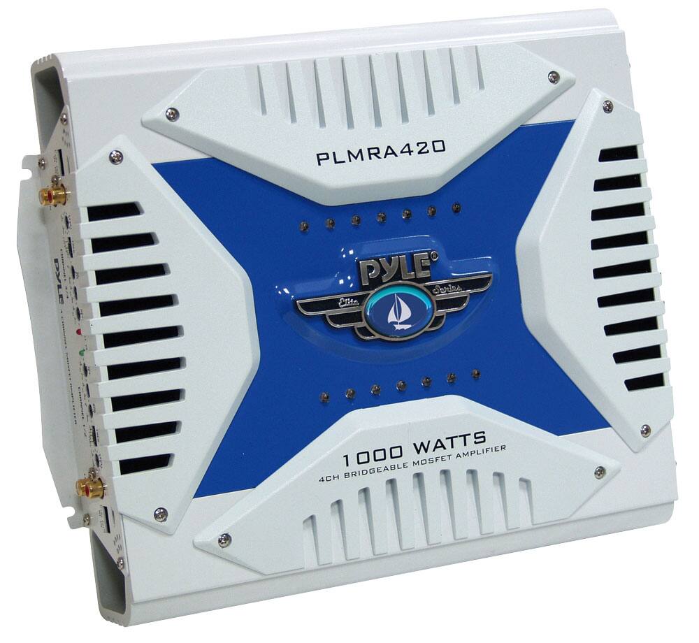 PLMRA420 PYLE 1000 WATTS 4CH BRIDGEABLE MOSFET AMPLIFIER