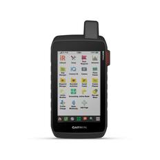 ill 8 H iR inReach 1-564 100% Mark Setup Altimeter Waypoint MONTANA 2 Map Connect IQ Manager Camera Photo Viewer Waypoint Recorded Manager Activities Saved Tracks Course Planner Active Geocaching Active Route Weather + Profile Share Add Page Change Wirelessly Sun and Moon 2 2 R GARMIN