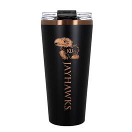 Great American Products - Kansas Jayhawks 30oz. Big Slim Tumbler - Black