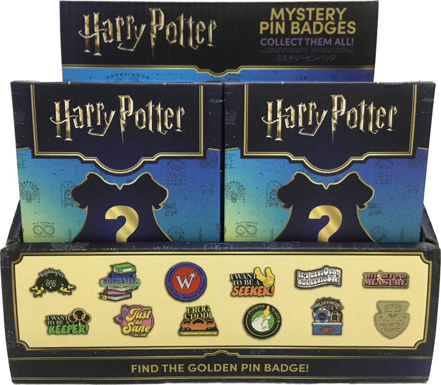 PopMarket - Harry Potter - Mystery Pin 12ct Display - COLLECTIBLES - Multicolor