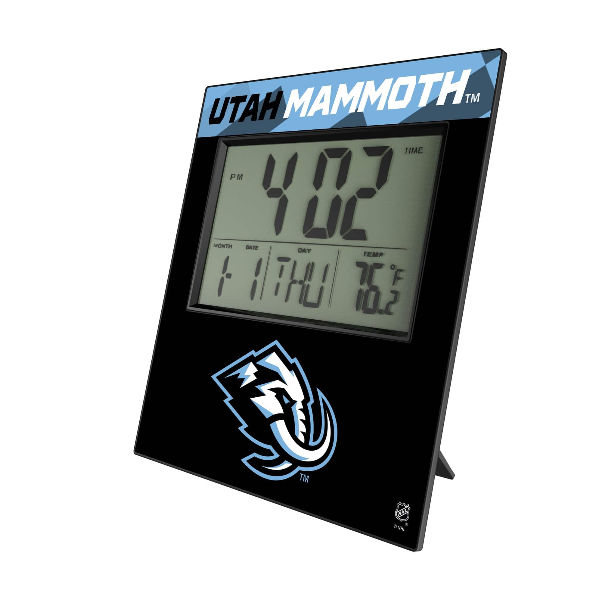 Keyscaper - Utah Mammoth Color Block Digital Desk Clock - Multicolor price history on PriceWatchPro