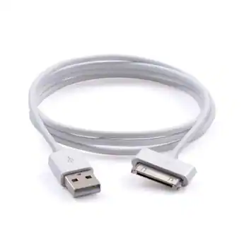 Qixxronics 3FT 30 Pin Cable for iPhone 4/4s, iPhone 3G/3Gs, iPad 3 Qixxronics 3FT 30 Pin Cable for iPhone 4/4s, iPhone 3G/3Gs, iPad 3