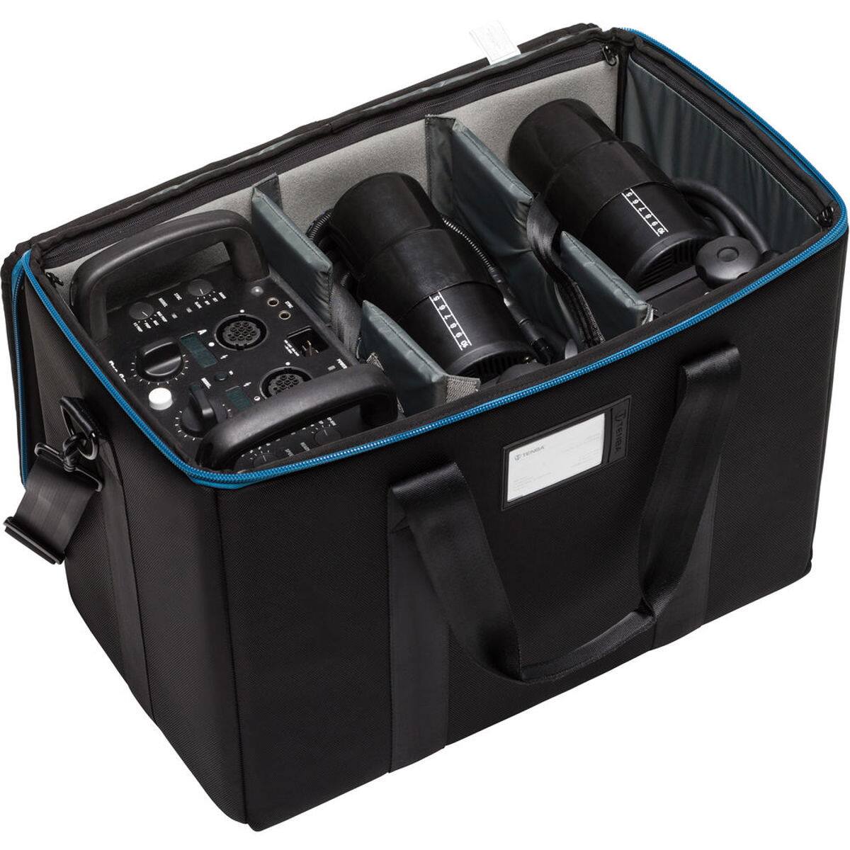 Alt View 3. Tenba - Tenba Car Case CCV45, Large Format 4x5 Camera Fitted Case, Black.