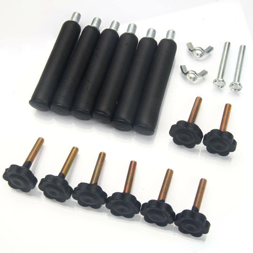 Alt View 5. Winado - Multi Guitar Stand 5 Holder Folding Organizer Rack Stage Bass Acoustic Electric.