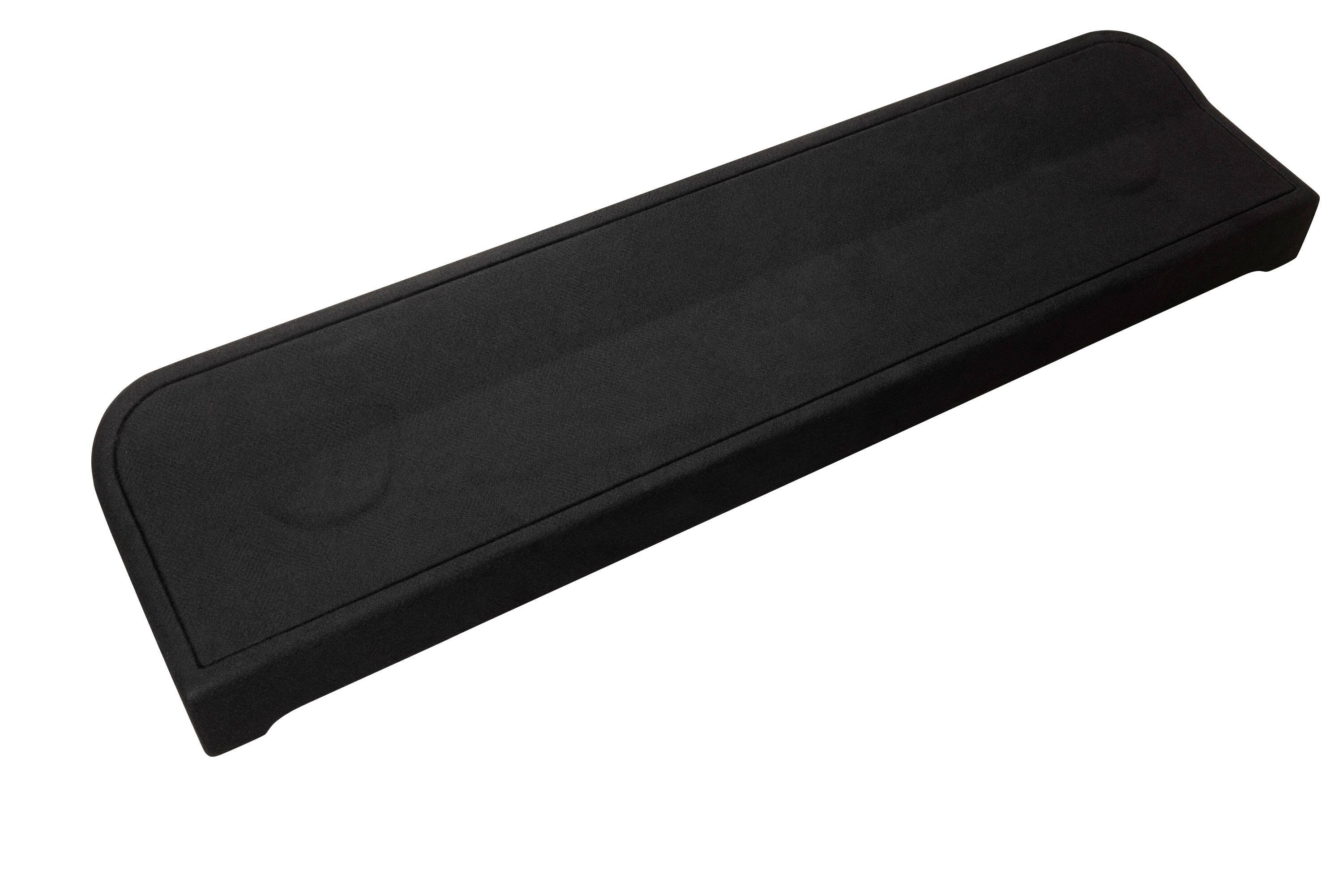 Left. KICKER - L7T Dual 10"  2-Ohms Enclosure Subwoofer for Ford F-150 Crew Cab 2009-newer and Ford SuperDuty Crew Cab 2017--newer - Black.