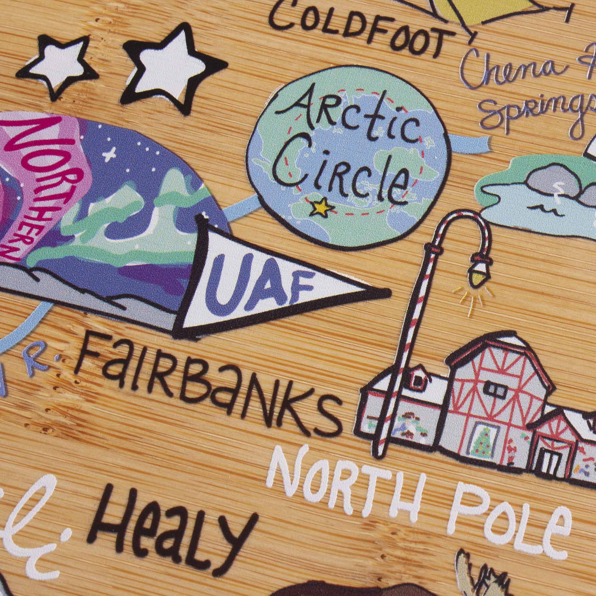 COLDFOOT  
Chena  
ARctic Spring  
NORTHERN Circle  
UAF  
FAIRBANKS  
HeALY  
NORTH POLE