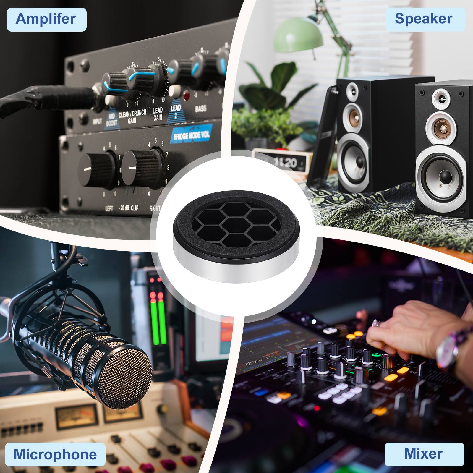 Amplifier  
Speaker  
Microphone  
Mixer