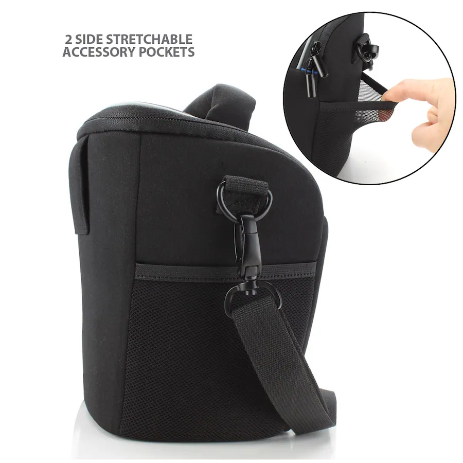 Loading Camera Bags USA Gear Top Loading Digital SLR Camera Bag for Canon EOS Rebel Compact ...