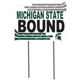 Jardine - Michigan State Spartans 18'' x 24'' Bound Yard Sign - White