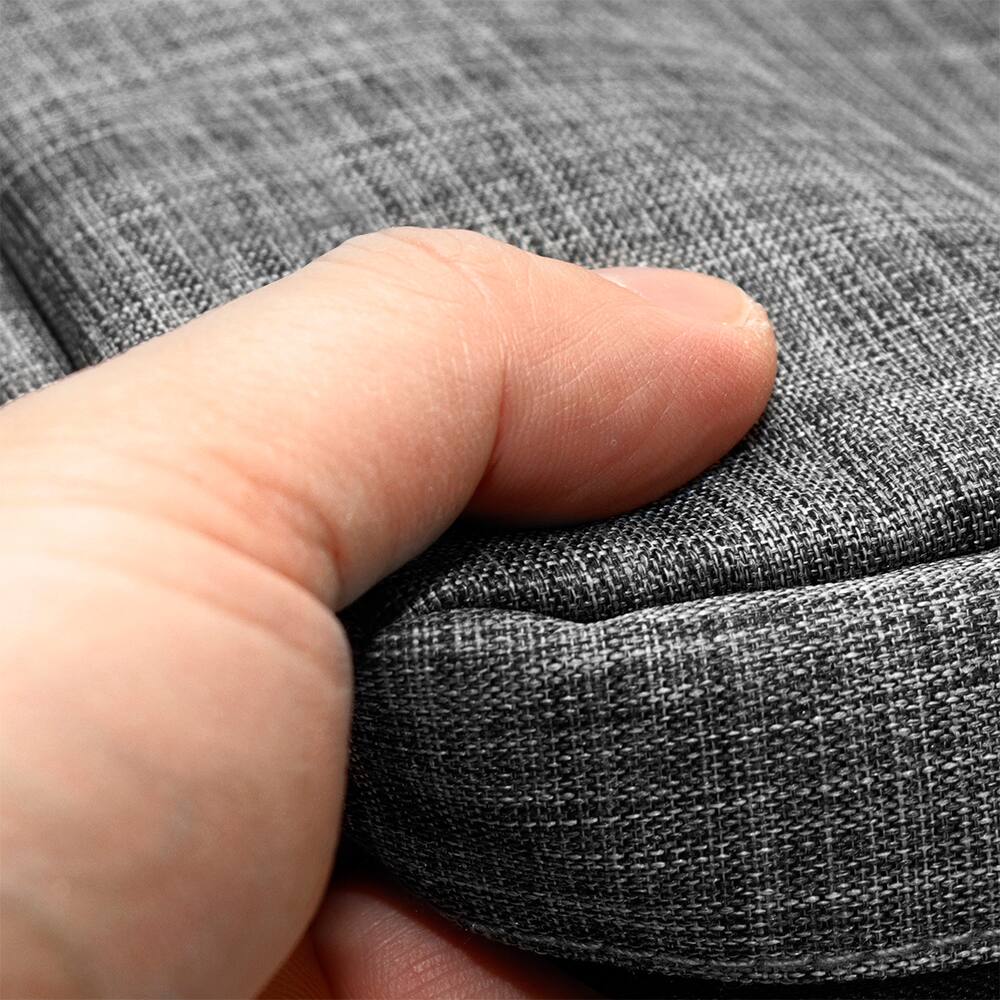 Alt View 5. Fosmon - Travel Toiletry Bag with Handle, 3 Compartments Hanging Toiletry Bag for Makeup Cosmetic Bag, Waterproof Travel Pouch - Gray.