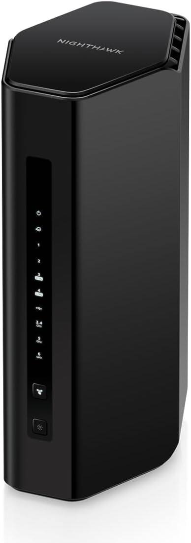 NETGEAR RS300 100NAR Nighthawk RS300 Tri Band WiFi 7 Router, Up to