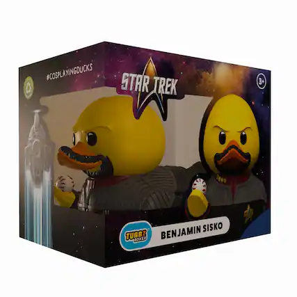#COSPLAYINGDUCKS
STAR TREK
3+
TUBBZ BOXED
BENJAMIN SISKO