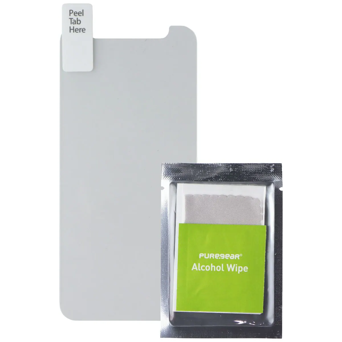 Peel Tab Here  
PURE9eAR Alcohol Wipe