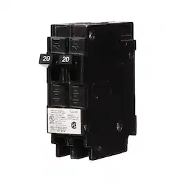 Siemens - 20/20 amps Tandem Single Pole Circuit Breaker