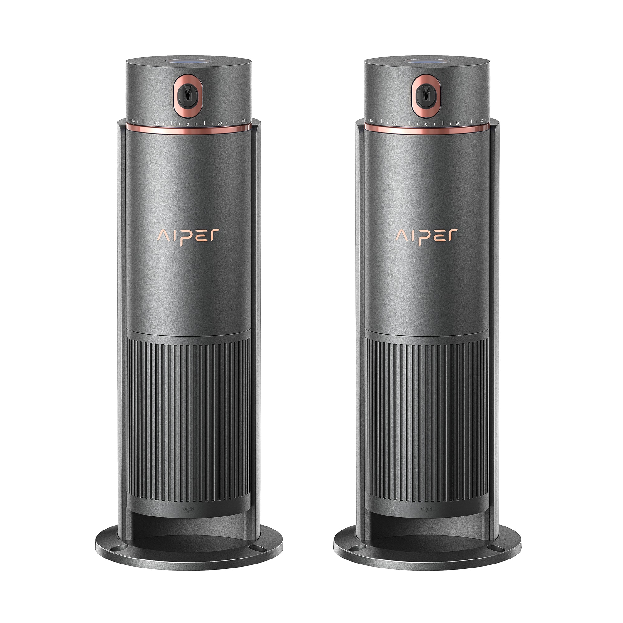 Aiper - IrriSense N2 Lawn Sprinkler, Smart Irrigation System, App Control, Custom Watering Zone, Covers Up to 9600 ft², 2 Packs