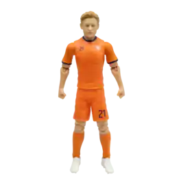 Banbo Toys - SOCKERS Netherlands National Frenkie de Jong 8" Collectible Soccer Action Figure