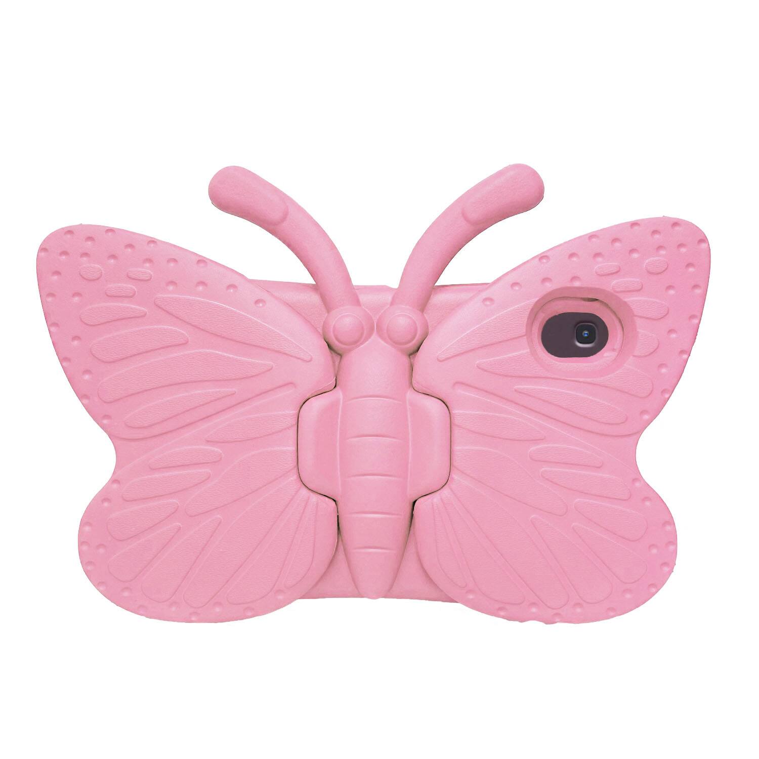 Alt View 1. Dteck - For Samsung Galaxy Tab A9 2023 8.7-inch Kid Case Butterfly Kickstand Light EVA Full Body Drop Protective Cover - Pink.