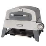 Cuisinart - 3-in-1 Pizza Oven Plus, Griddle, and Grill - Gray