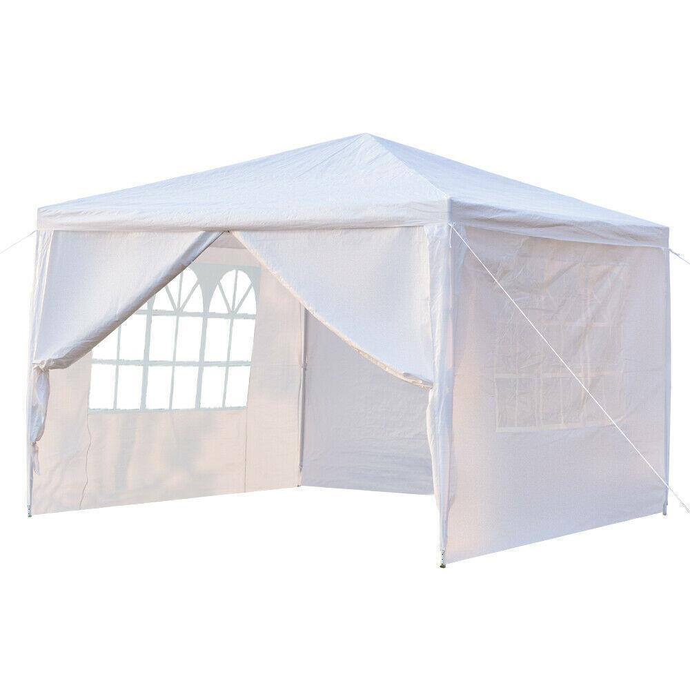 Alt View 1. Winado - 10'x10' Party Tent Outdoor Canopy Tent Gazebo Wedding Canopy 4 Side Walls Outdoor Canopy Patio Tent Camping.