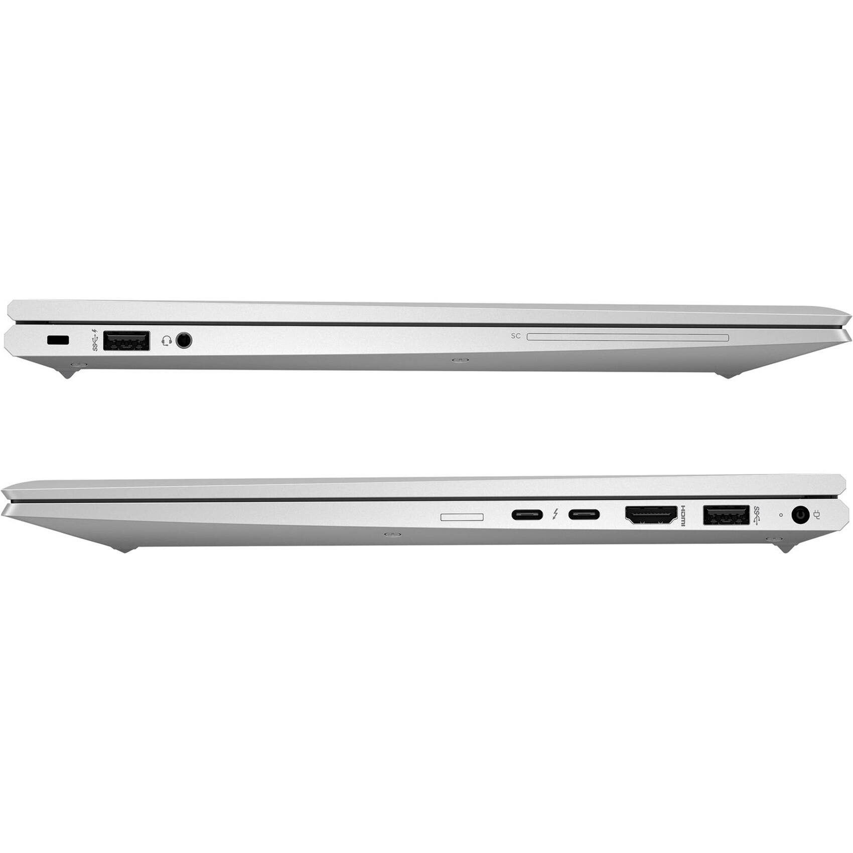 Alt View 13. HP - 850 G7 15.6" Refurbished Laptop - Intel 10th Gen Core i5 with 16GB Memory - Intel UHD Graphics - 512GB SSD - Silver.