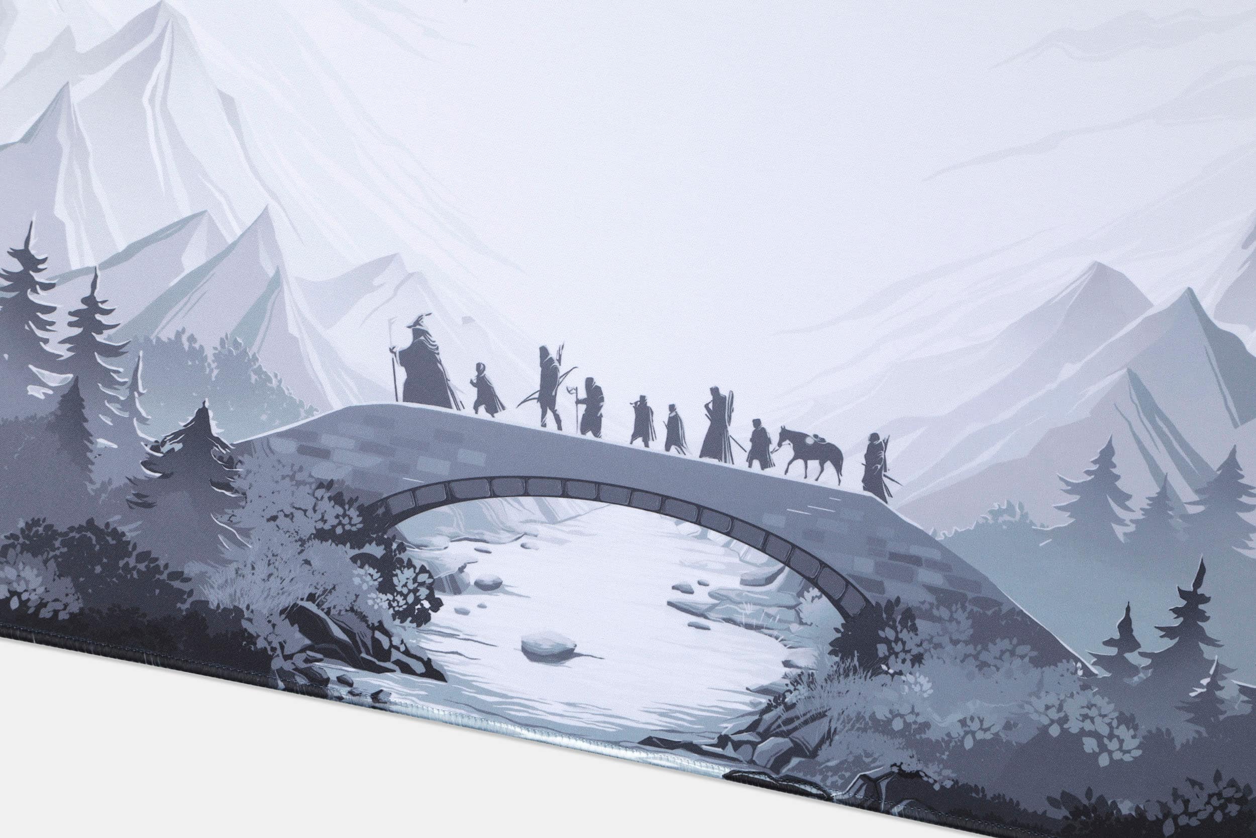 Alt View 12. DROP - The Lord of the Rings Gaming Mouse Pad XL - Fellowship.