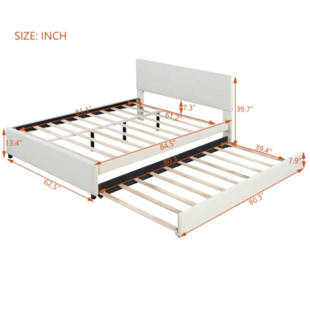 SIZE: INCH  
81.1" 7.3" 61.2" 39.7" 13.4" 62.5" 84.5" 80.3" 39.4" 80.3" 7.9"