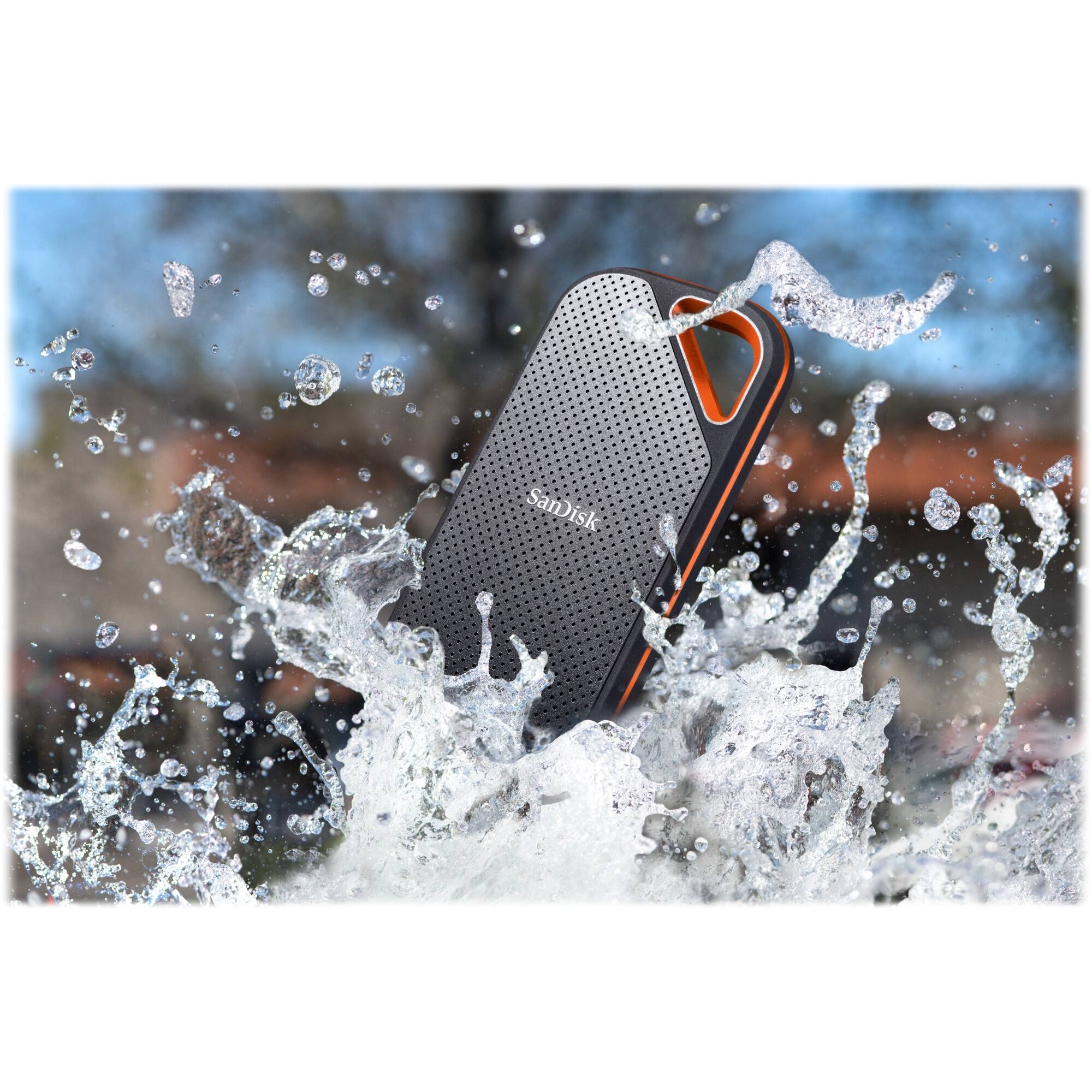 SanDisk Extreme Pro Portable 4TB External USB C NVMe SSD Black 