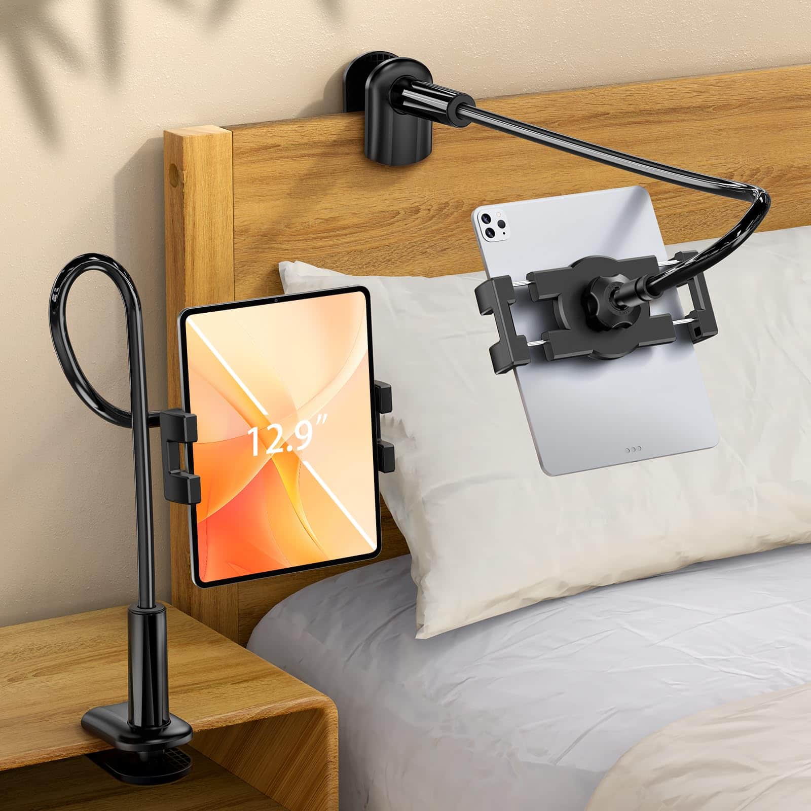 TECH SAFARI - Tablet Stand Kindle Holder For Reading In Bed phone Desk I Pad Fire i Pad iphone switch tablet Devices - Default