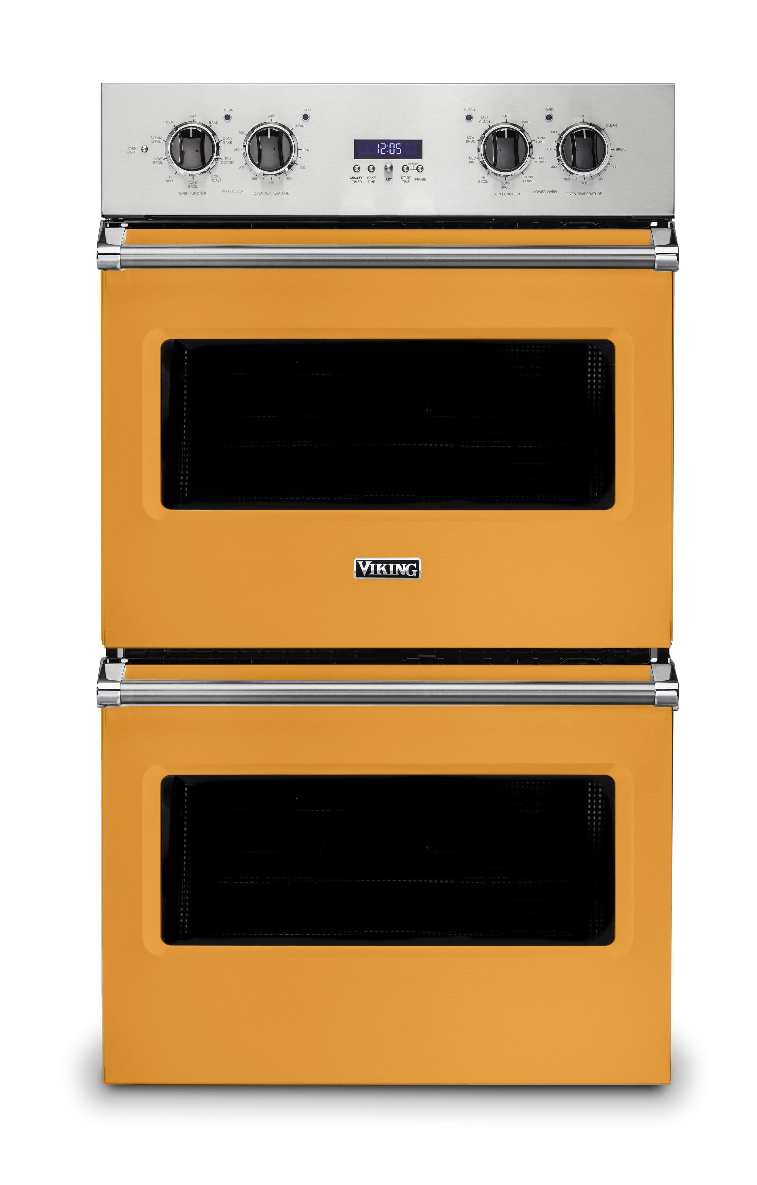 30" Viking Select 5 Series Electric Double Thermal Convection Oven - Daffodil