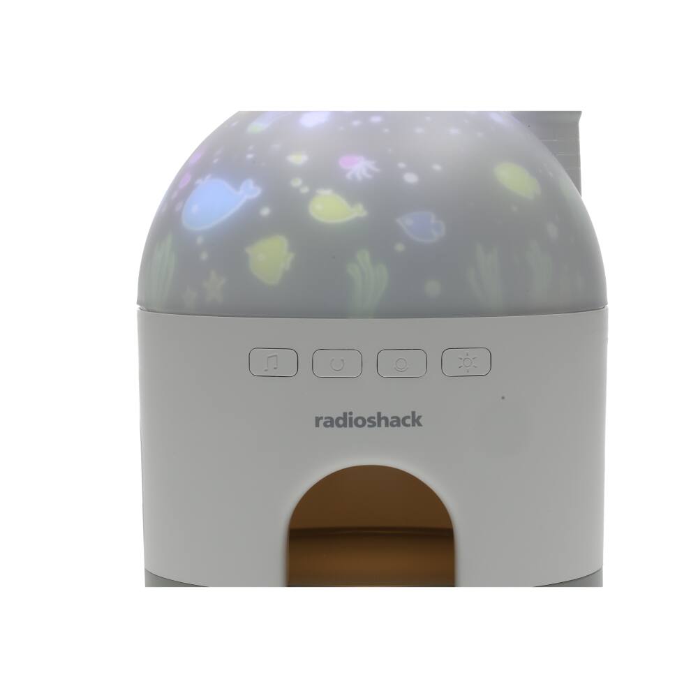 Angle. RadioShack - RadioShack Projector Night Light for Kids - White.
