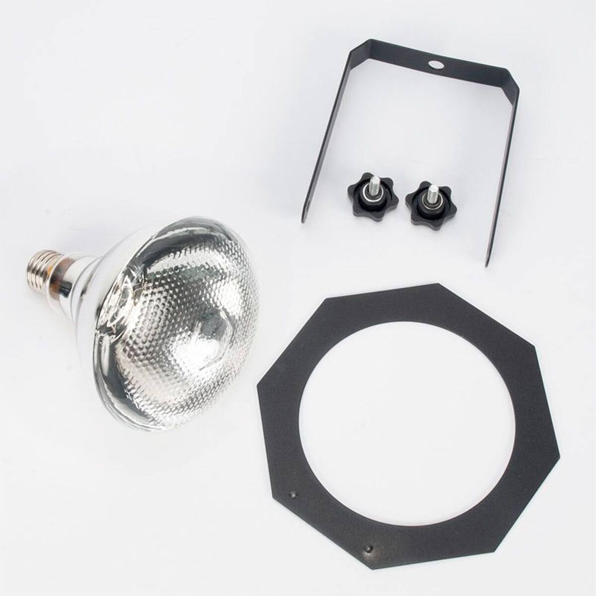 Alt View 3. Eliminator Lighting - Eliminator Lighting PAR-38EL Low-Profile PAR Can with 150W Lamp, Black.