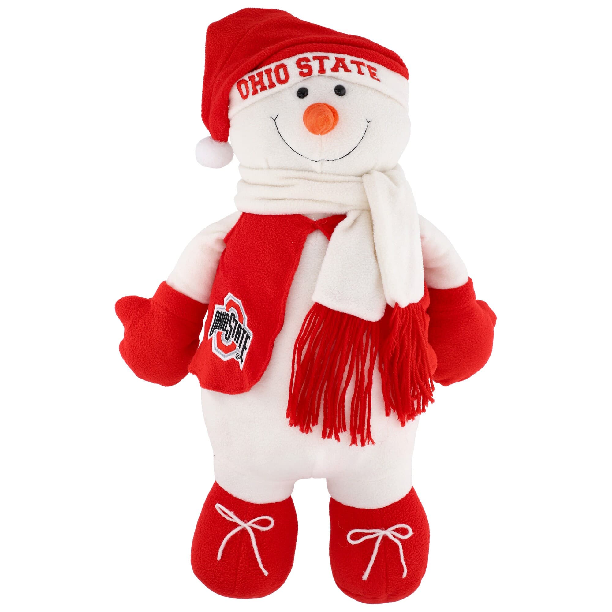 The Memory Company - Ohio State Buckeyes 17" Frosty Snowman Mascot - Multicolor