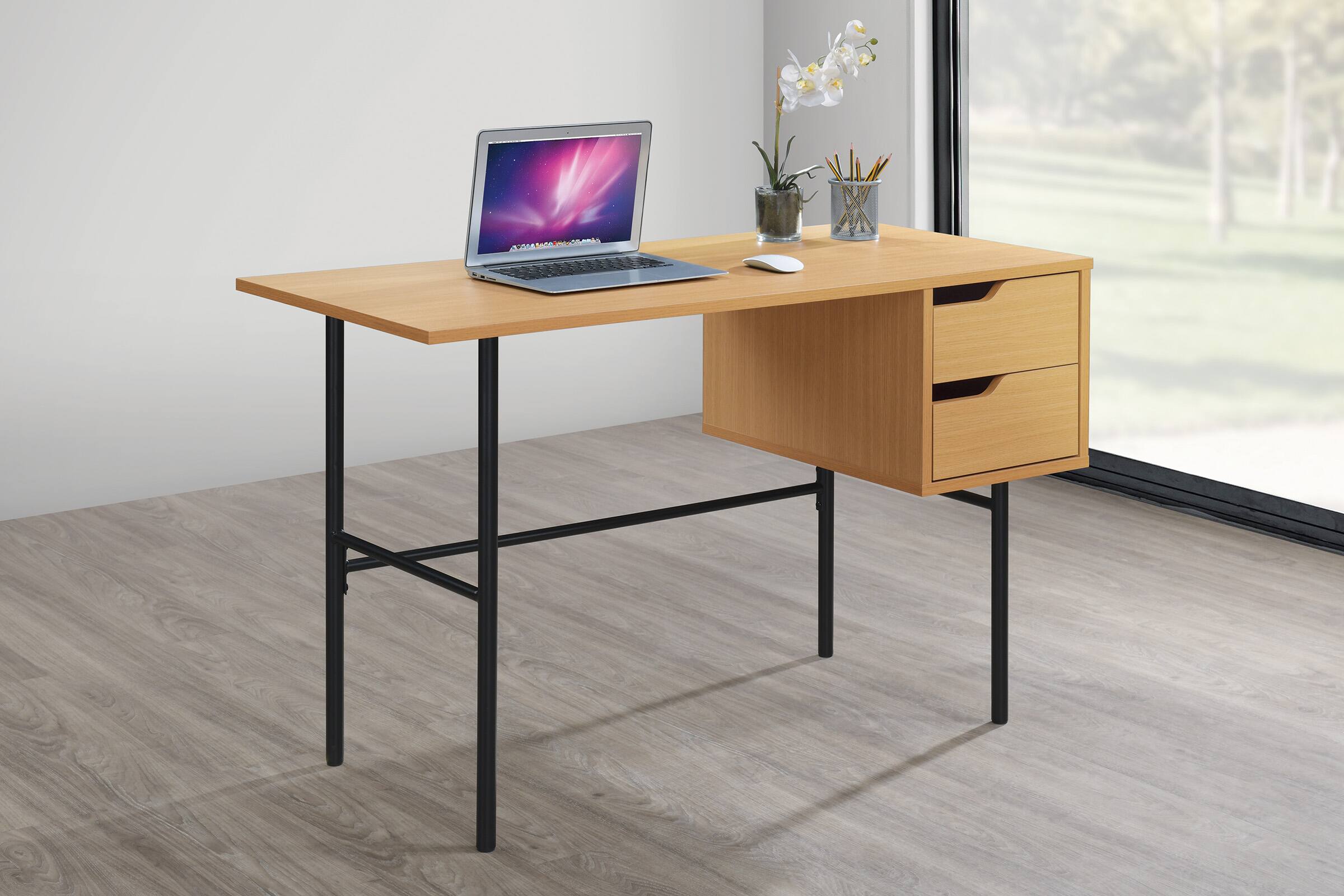 Alt View 13. OSP Home Furnishings - Denmark Writing Desk - Natural.